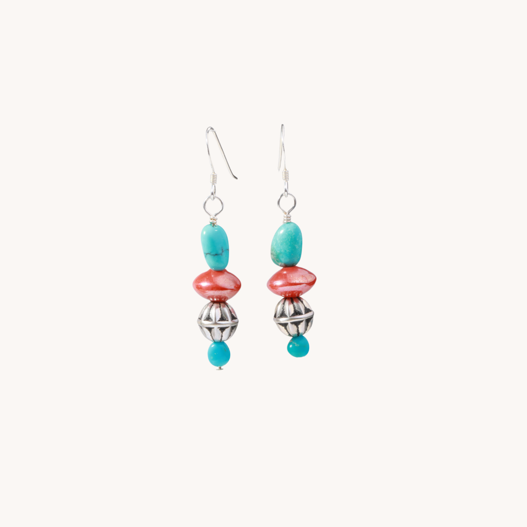 Beaded Dangle Earrings