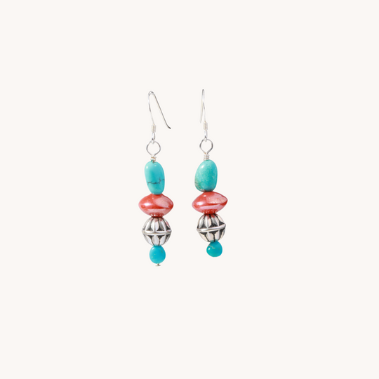 Beaded Dangle Earrings