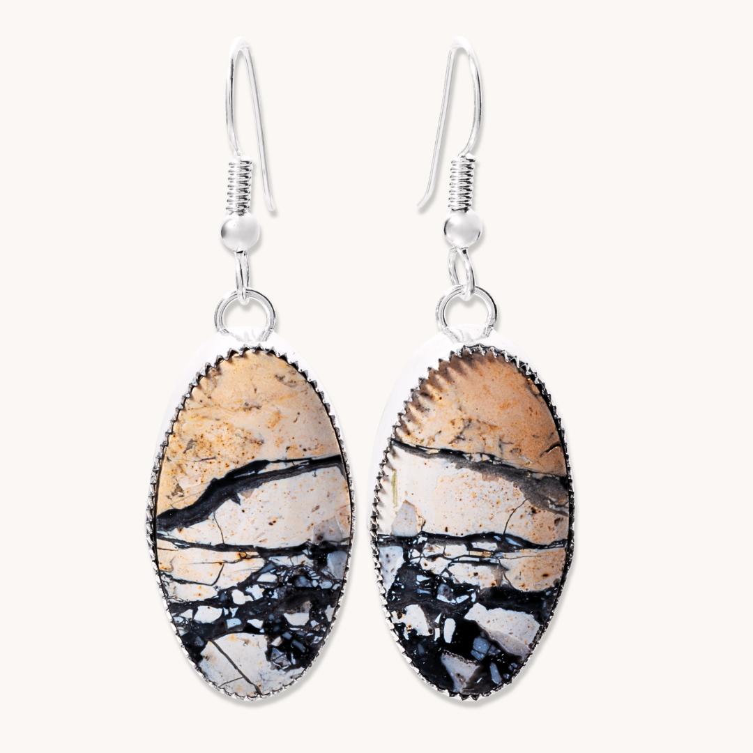Maligano Jasper Dangle Earrings