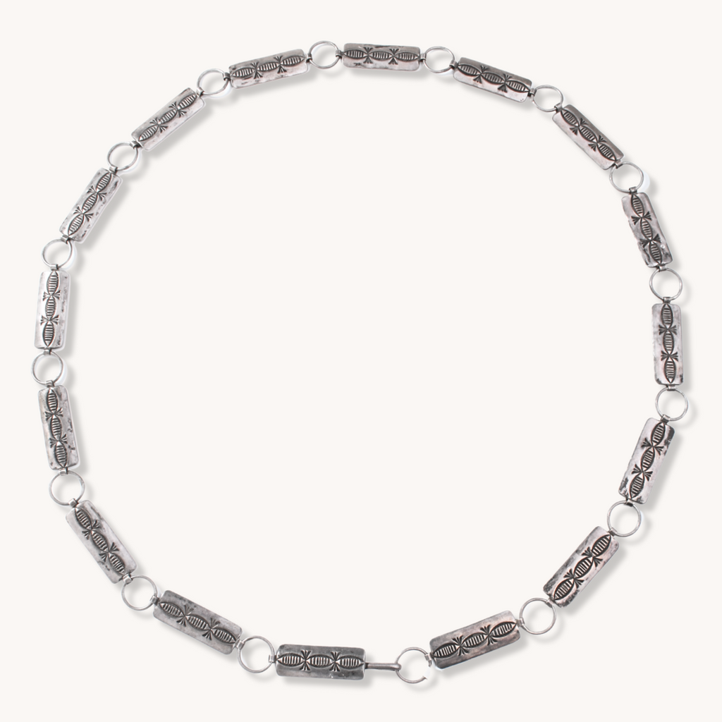 Vintage Silver Link Concho Belt – T.Skies Jewelry
