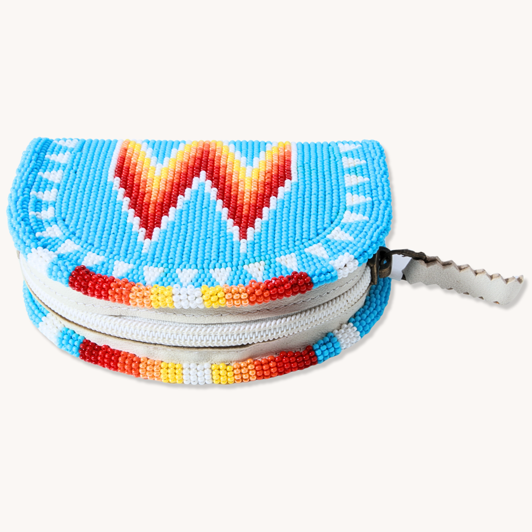 Small Beaded Clutch Purse