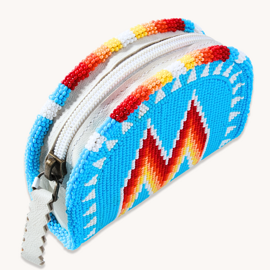 Small Beaded Clutch Purse