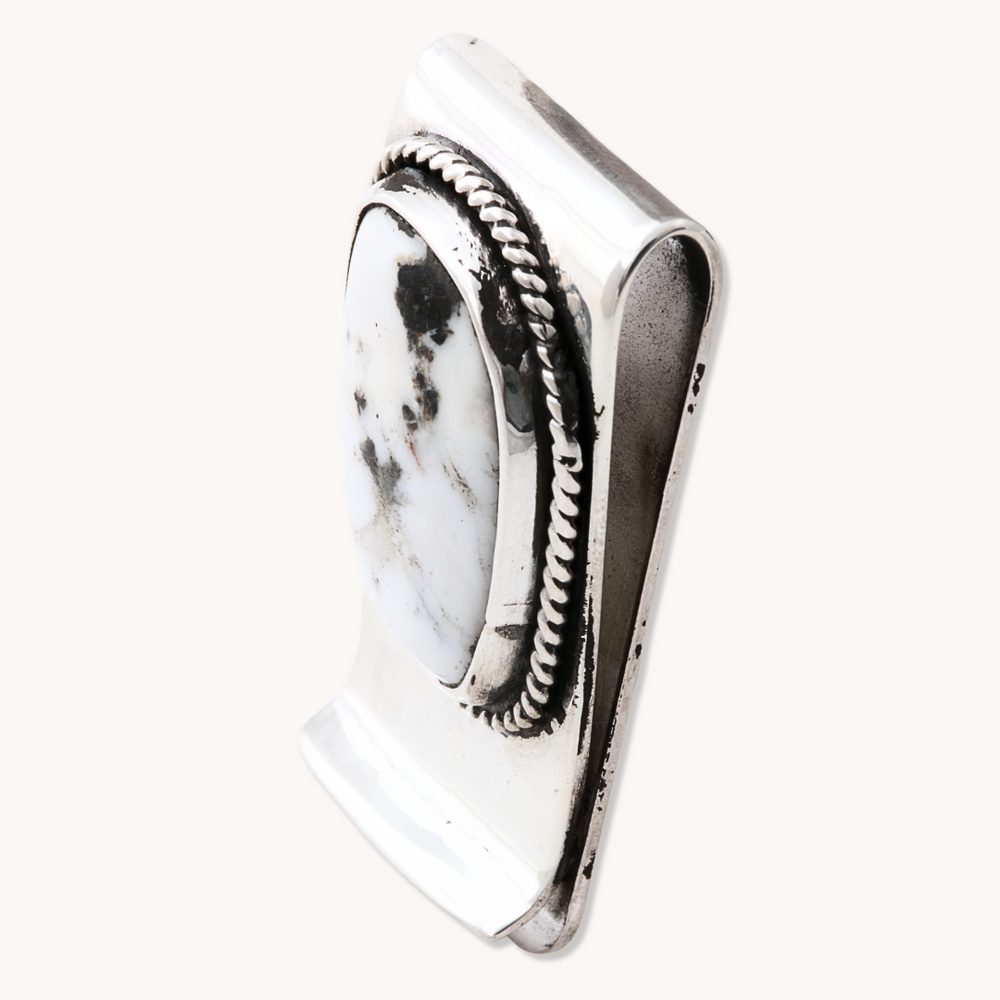 White Buffalo Money Clip