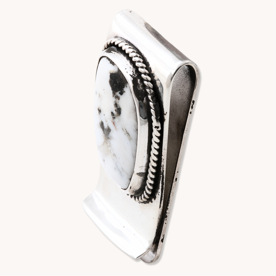 White Buffalo Money Clip