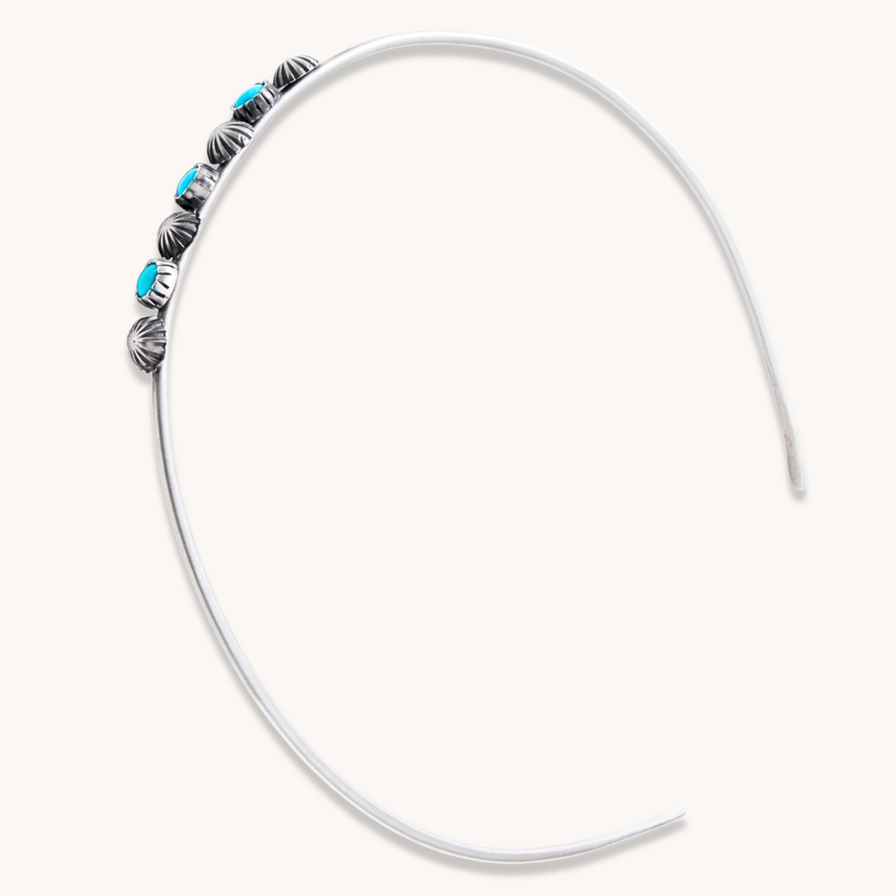 Sterling Silver & Turquoise Headband