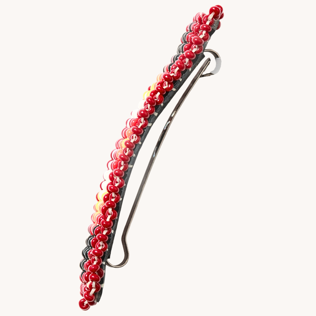 Beaded Hair Clips