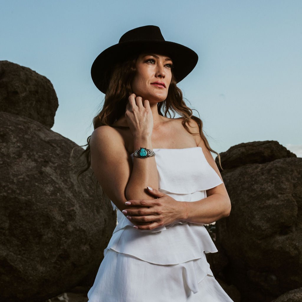 Turquoise Overlay Cuff