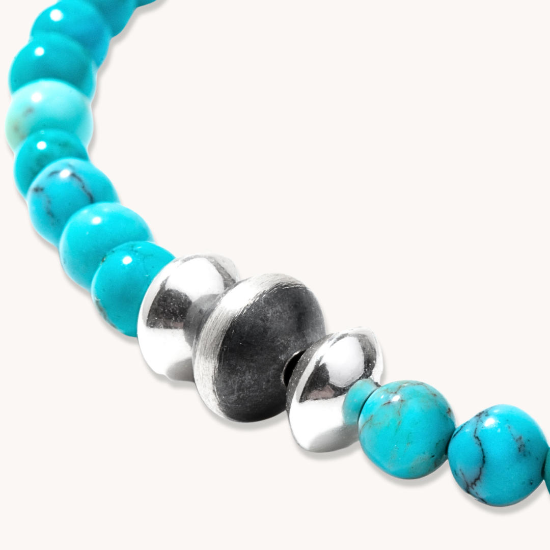 Bead Maiden: Egyptian Turquoise Intention Bracelet