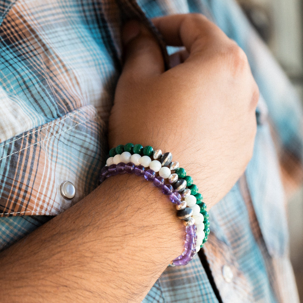 Bead Maiden: Men's Intention Bracelet
