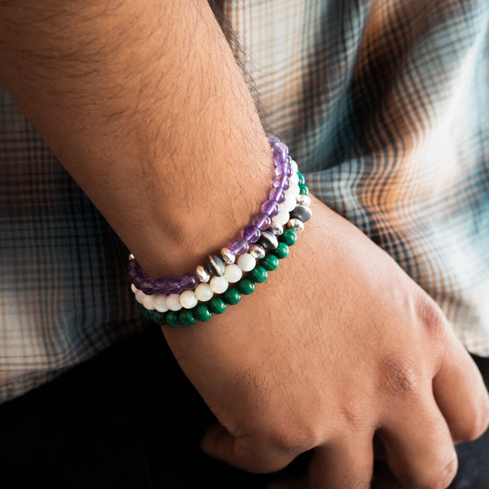 Bead Maiden: Men's Intention Bracelet