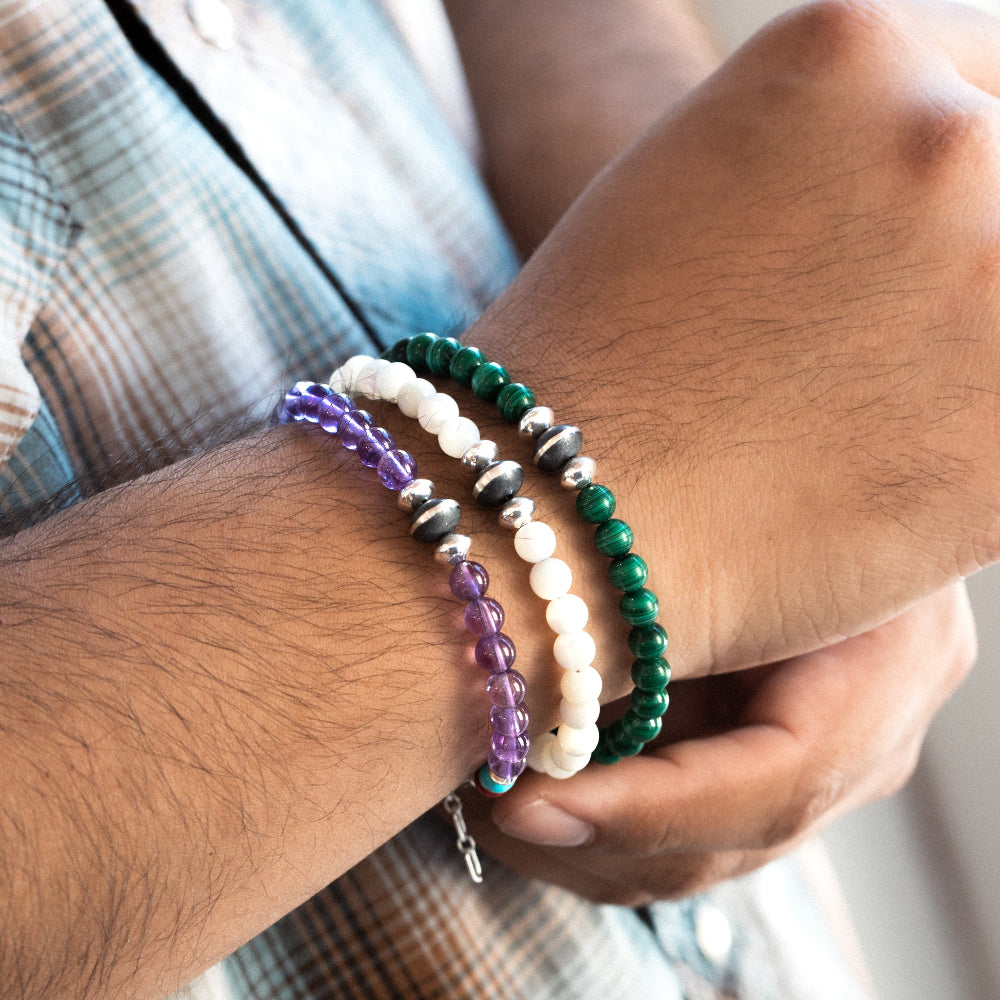 Bead Maiden: Men's Intention Bracelet