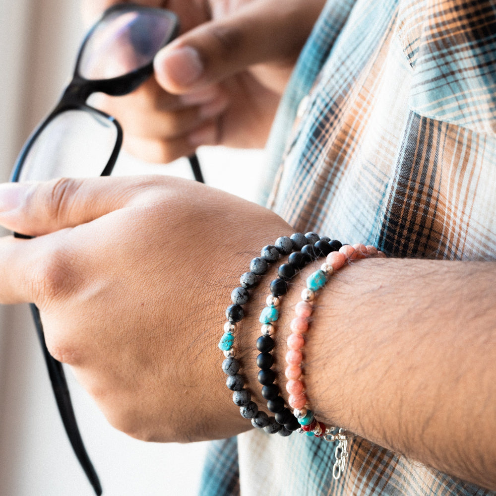 Bead Maiden: Men's Intention Bracelet