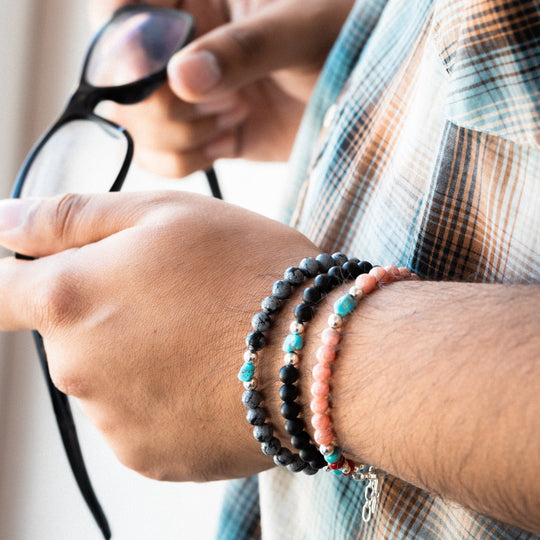 Bead Maiden: Men's Intention Bracelet