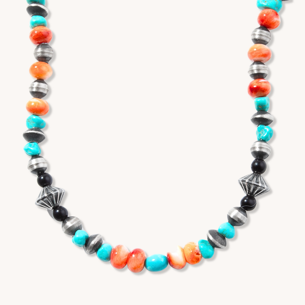 Bead Maiden: Southwest Skies Multi-Bead Necklace in – T.Skies Jewelry