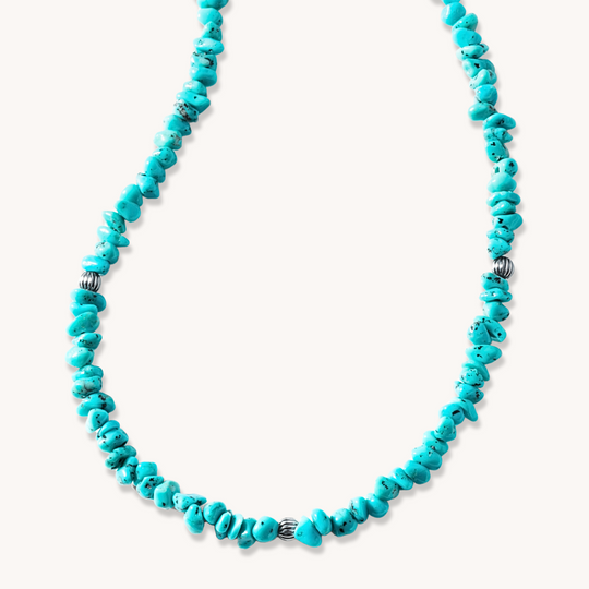 Bead Maiden: Petite Turquoise Beads Necklace