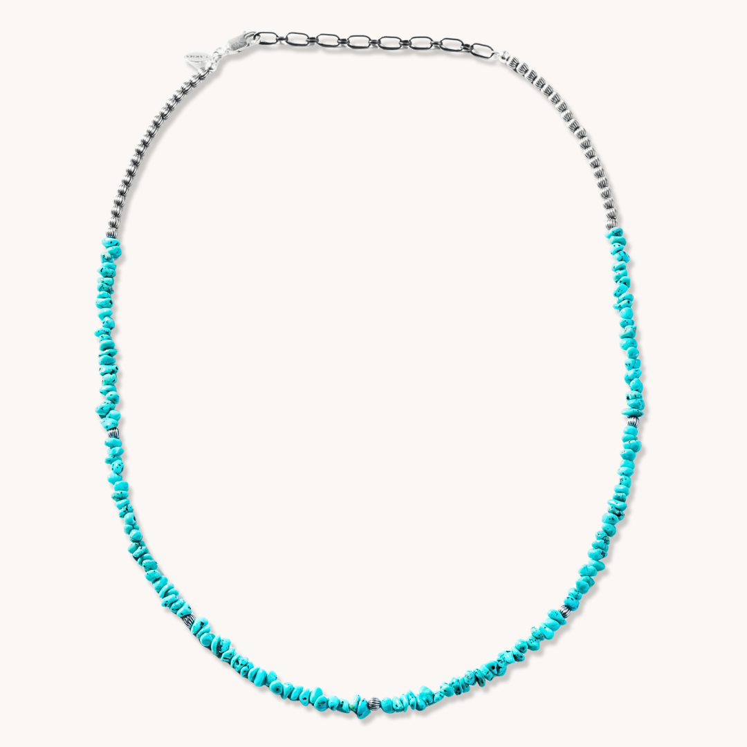 Bead Maiden: Petite Turquoise Beads Necklace