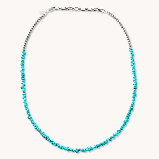 Bead Maiden: Petite Turquoise Beads Necklace