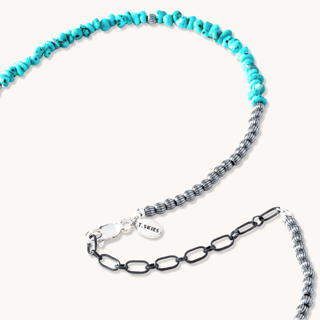 Bead Maiden: Petite Turquoise Beads Necklace