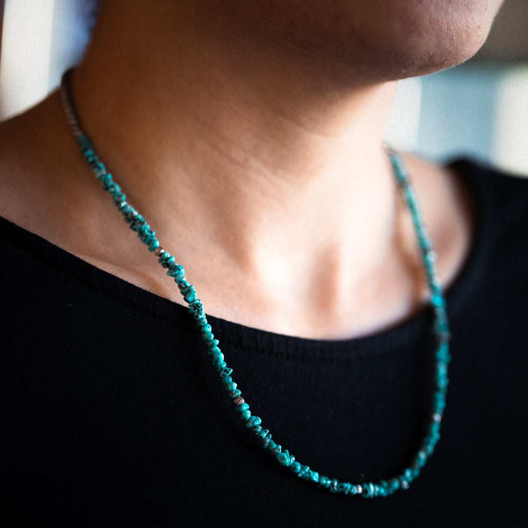 Bead Maiden: Petite Turquoise Beads Necklace