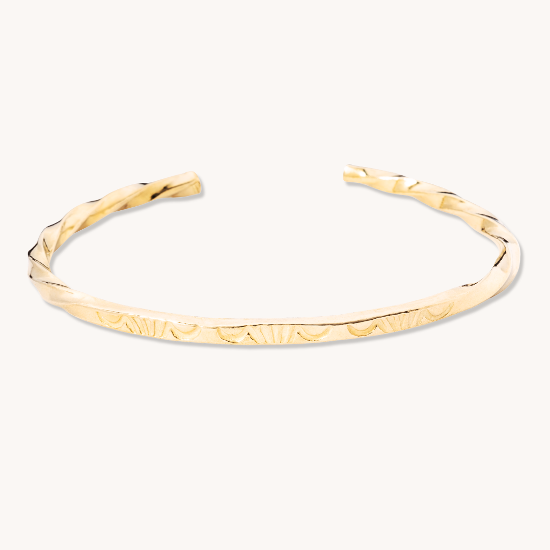 Stamp Dancer: Sage Sisters Bracelet Set, crafted from sterling silver, featuring intricate engraved designs.