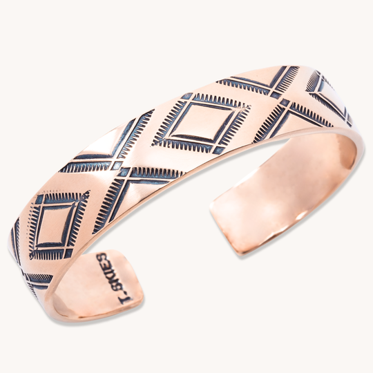 Stamp Dancer: Diamondback Cuff Bracelet