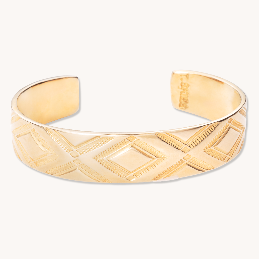Stamp Dancer: Diamondback Cuff Bracelet