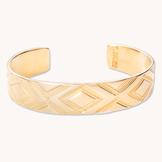 Stamp Dancer: Diamondback Cuff Bracelet