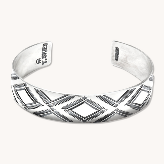 Stamp Dancer: Diamondback Cuff Bracelet