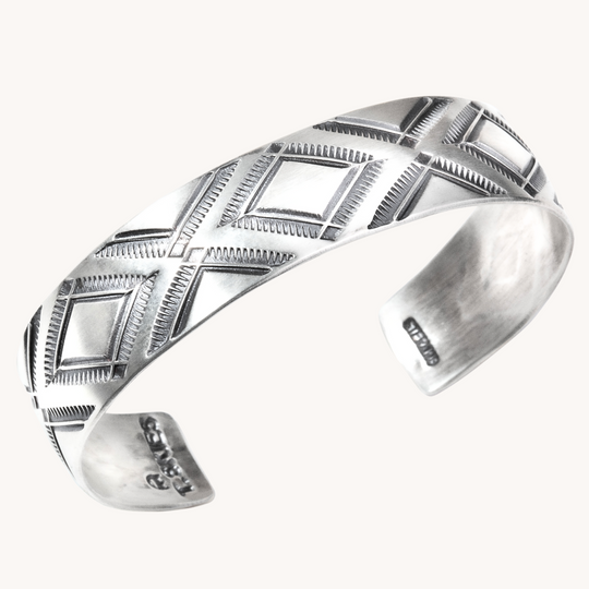 Stamp Dancer: Diamondback Cuff Bracelet