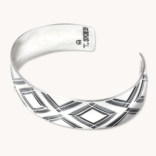 Stamp Dancer: Diamondback Cuff Bracelet