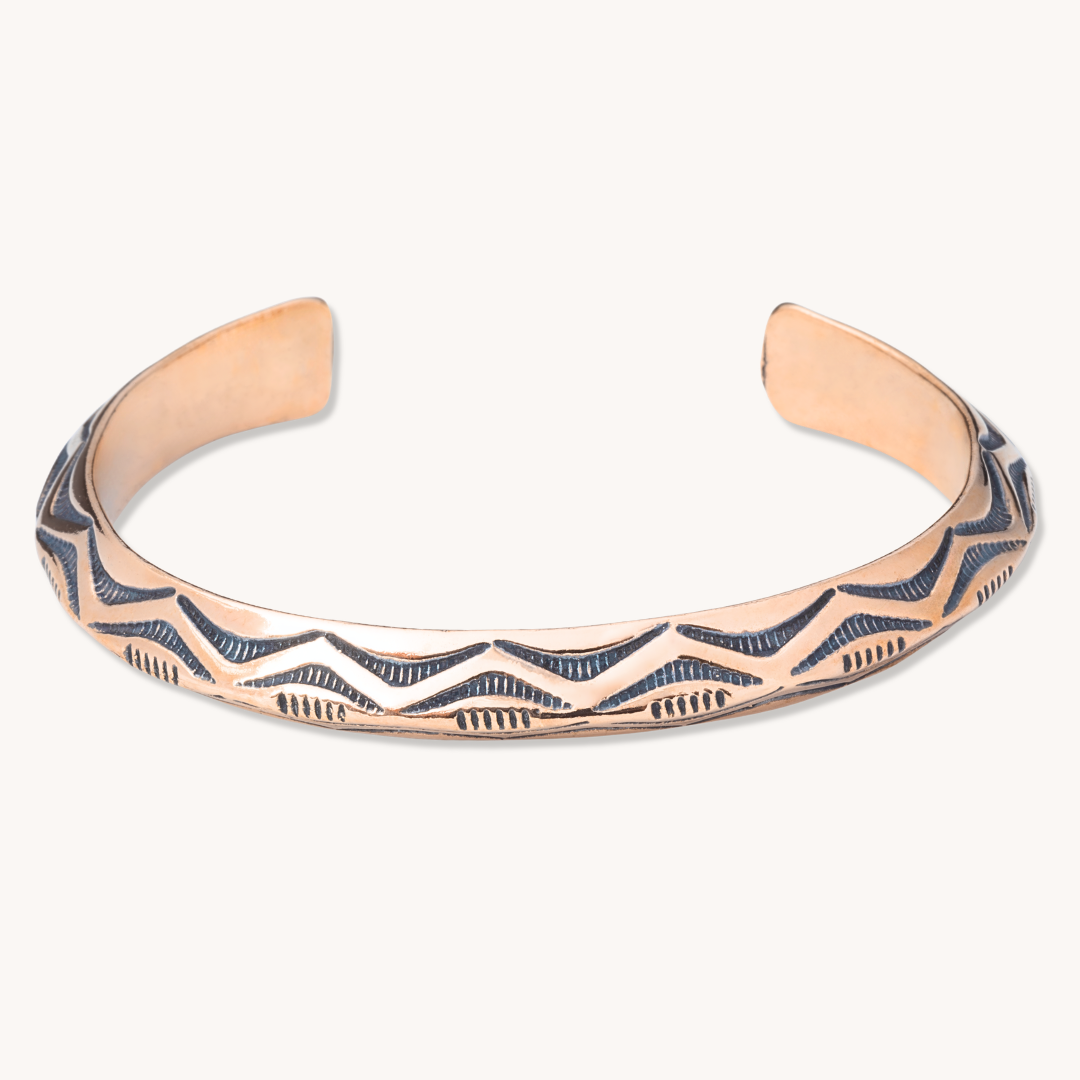 Stamp Dancer: Prairie Fire Cuff Bracelet