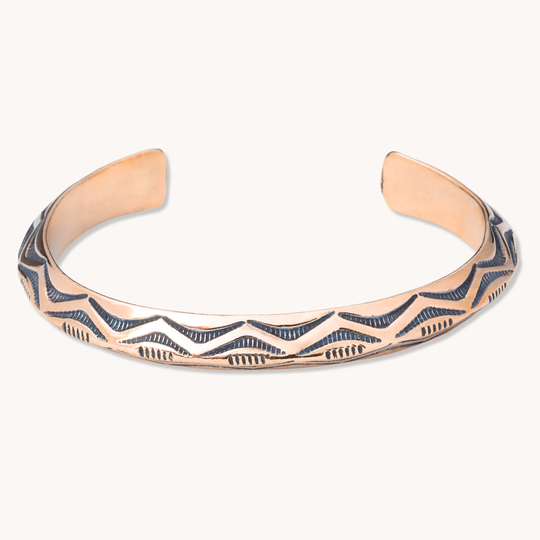 Stamp Dancer: Prairie Fire Cuff Bracelet