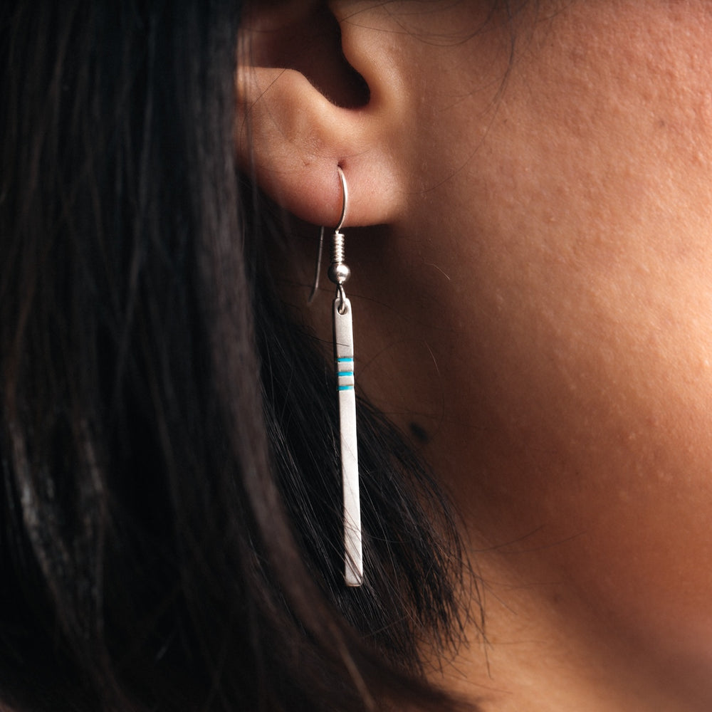 Spirit: Silver Drop Earrings