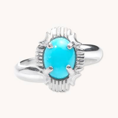 Enchantment: Turquoise Zia Ring