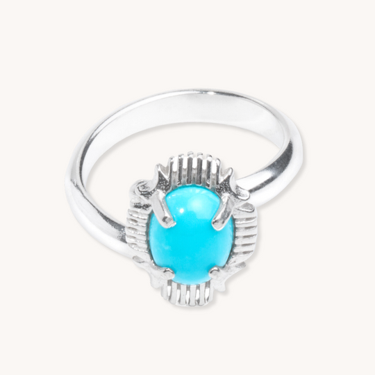 Enchantment: Turquoise Zia Ring