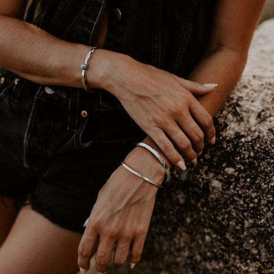 Stamp Dancer: Turquoise Rio Stacker Bracelet