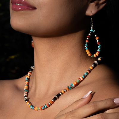 Bead Maiden: Southwest Skies Multi-Bead Necklace