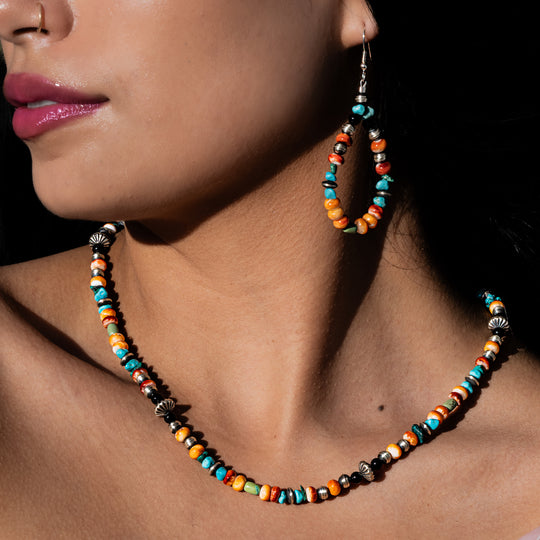 Bead Maiden: Southwest Skies Multi-Bead Necklace