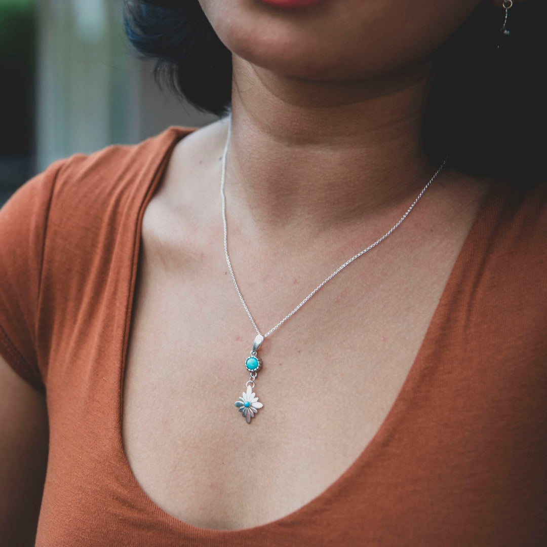 Radiante: Turquoise Stardrop Necklace