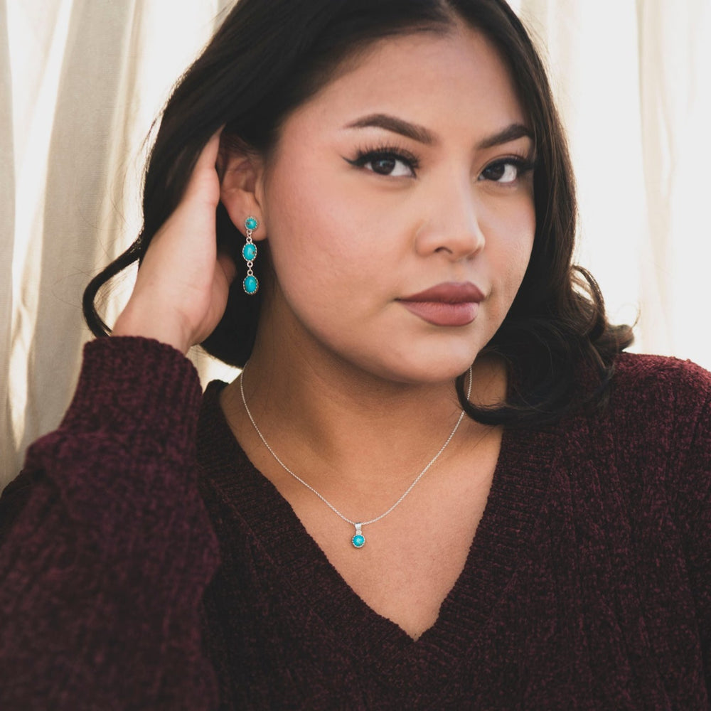 Turquoise Drop Earrings