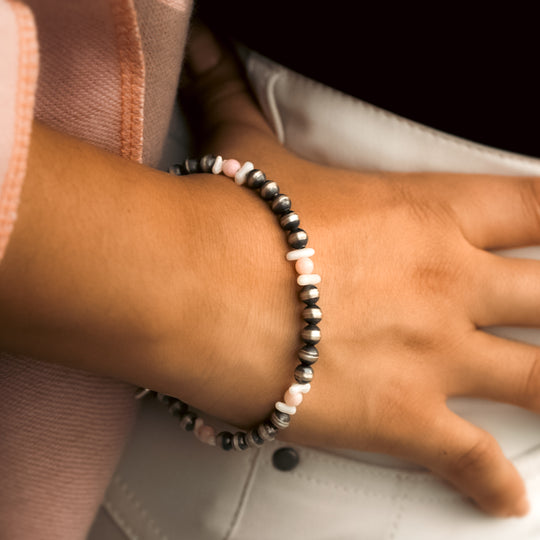 Desert Blossom: Pink Desert Bracelet
