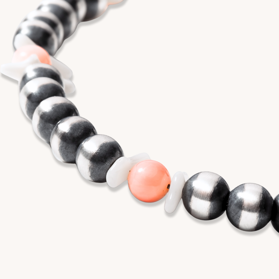 Desert Blossom: Pink Desert Necklace