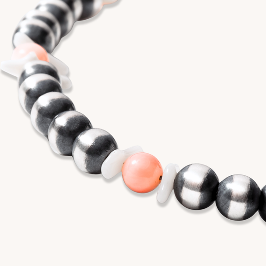 Desert Blossom: Pink Desert Necklace