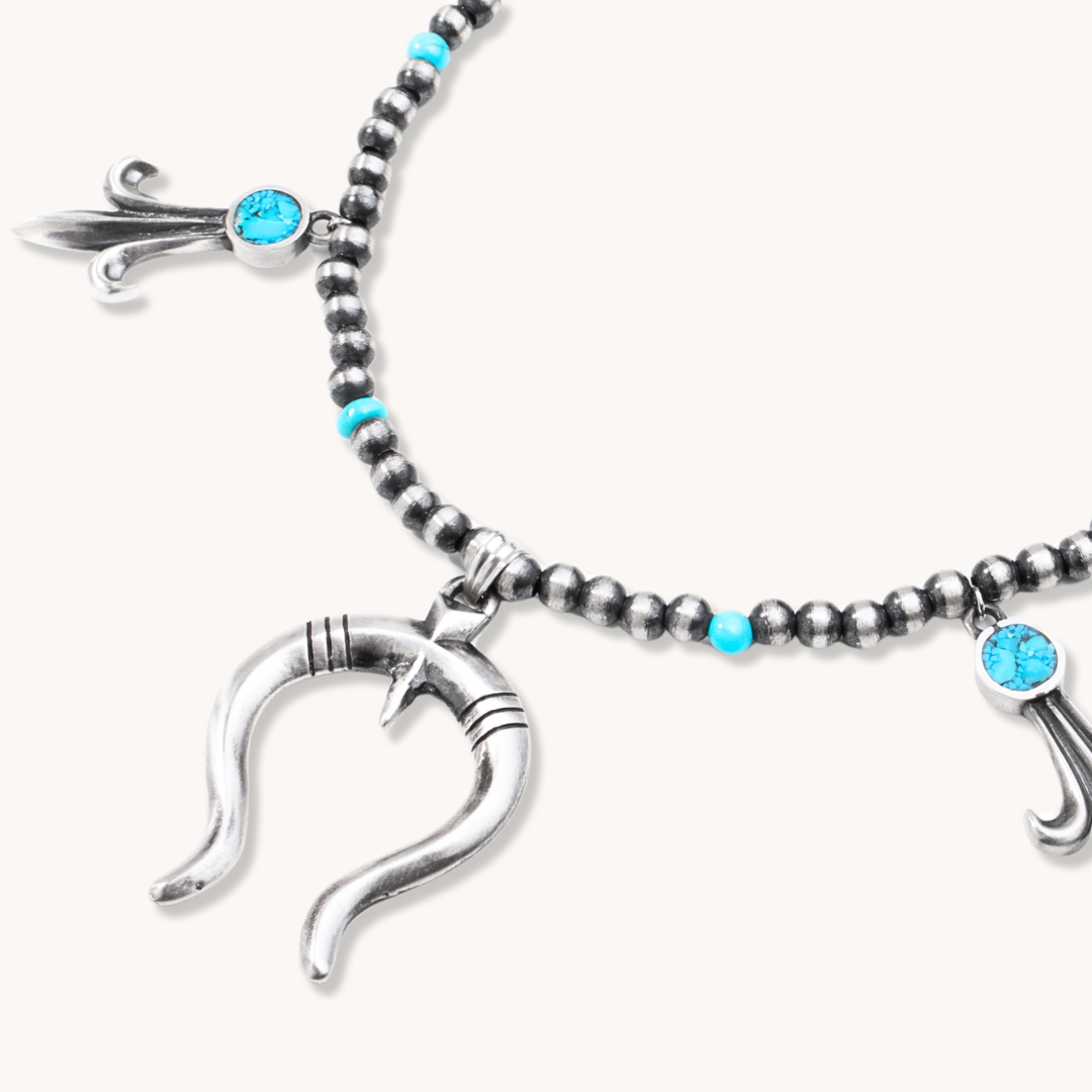 Desert Blossom: Granada Grande Squash Blossom Necklace