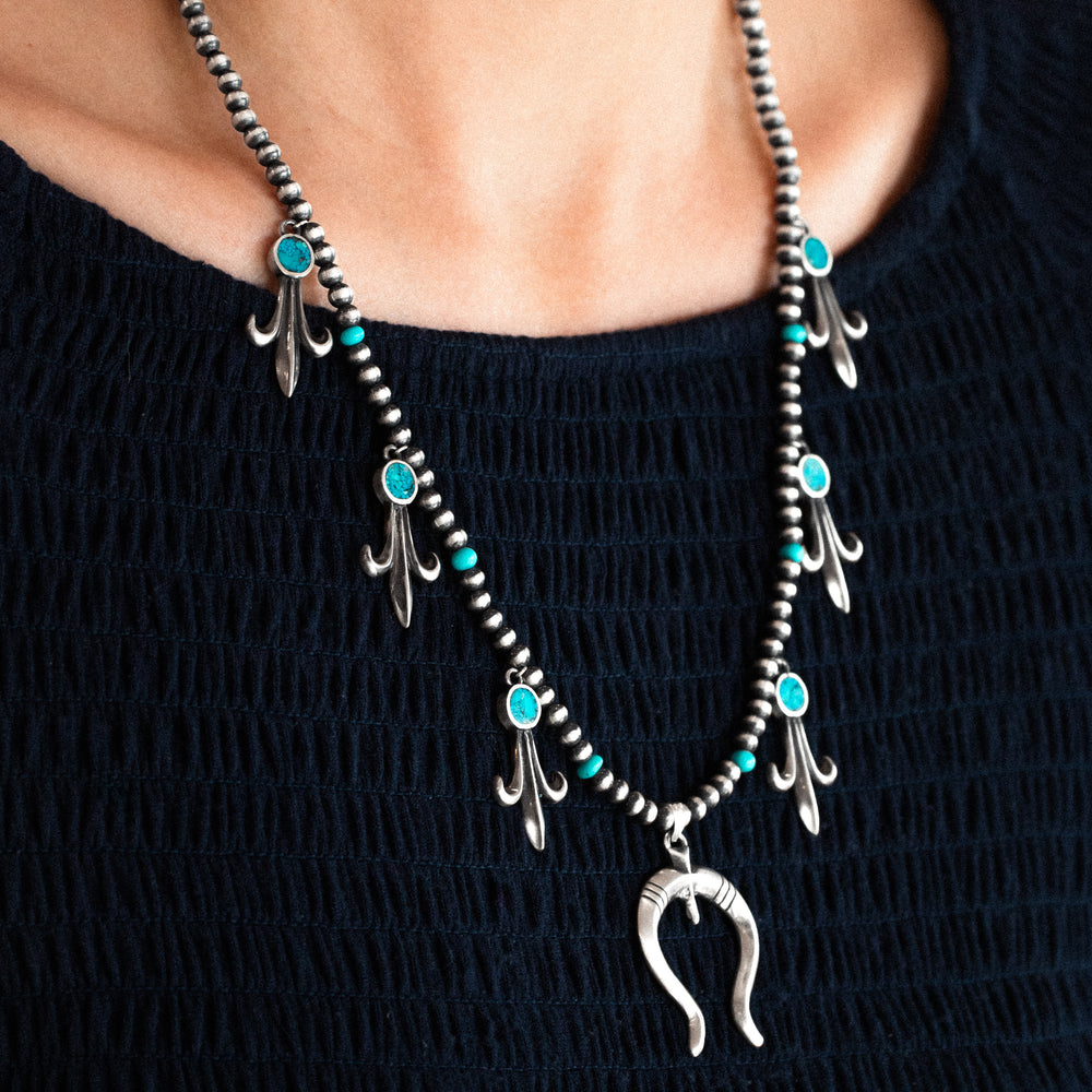 Desert Blossom: Granada Grande Squash Blossom Necklace