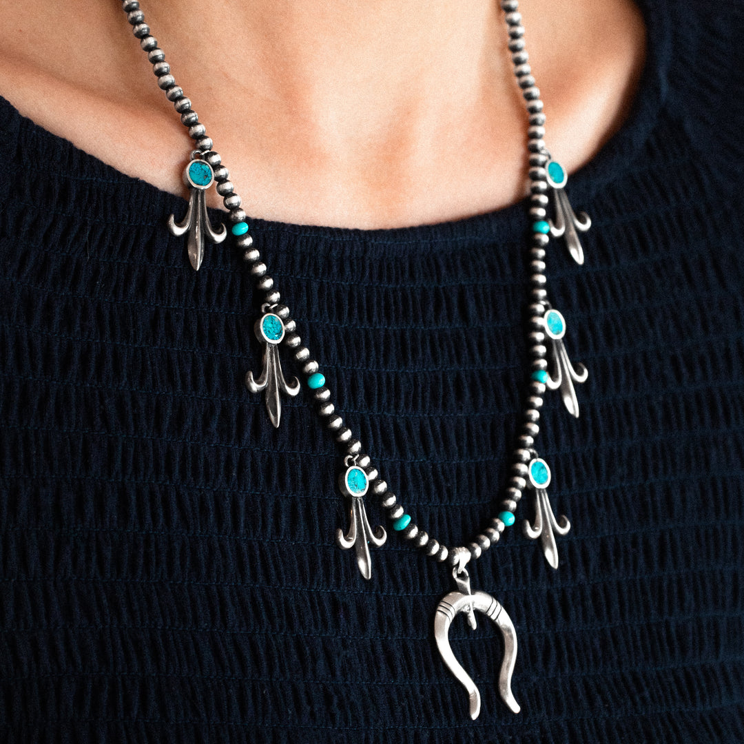 Desert Blossom: Granada Grande Squash Blossom Necklace