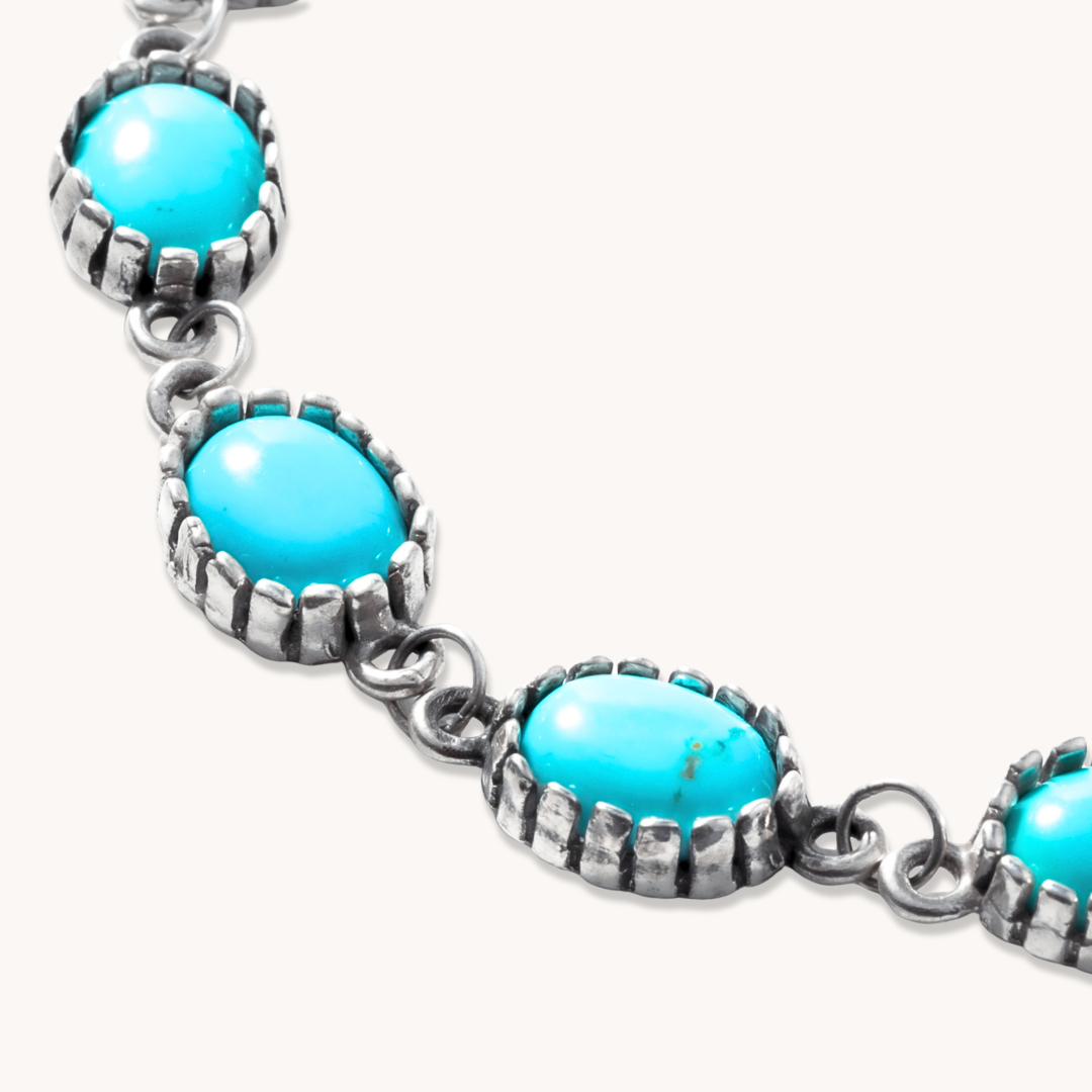 Radiante: Daybreak Turquoise Chain Bracelet