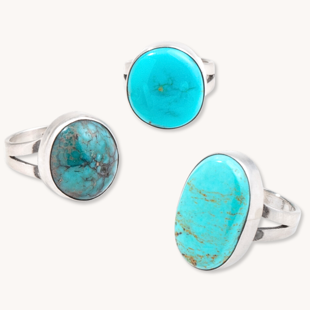 Shop Handmade Minimalist Turquoise Rings | T.Skies – Page 2