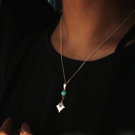 Radiante: Turquoise Stardrop Necklace