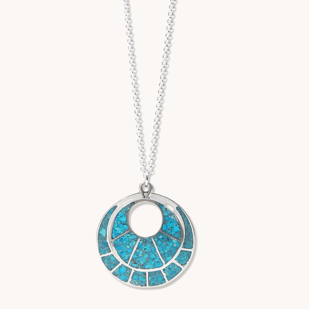 Radiante: Turquoise Total Eclipse Necklace